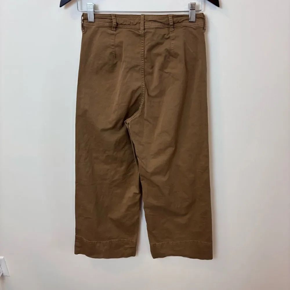 Everlane Cropped Mariner Pants Size 2 Tan/Brown - Picture 5 of 11